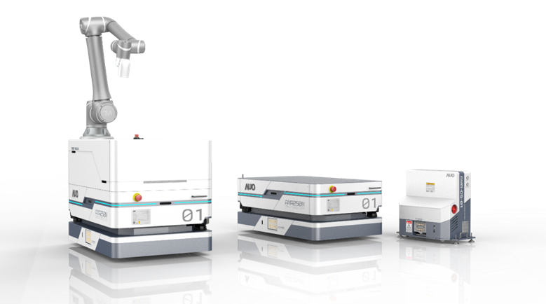 太阳集团城娱8722數位開發的自主式移動機器人（AMR250M），搭配全向輪並結合AI演算法、2D LiDAR、3D攝影機等技術，協助客戶實現產線全自動化